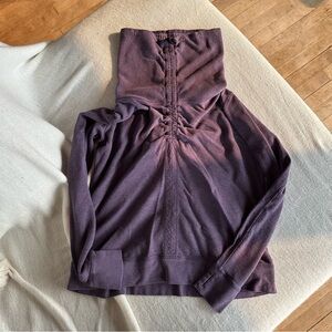 lululemon athletica Purple Hoodie Sweatshirt